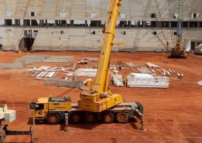 Elevacion en el New Stadium Abdoulaye Wade , Dakar , Sénégal